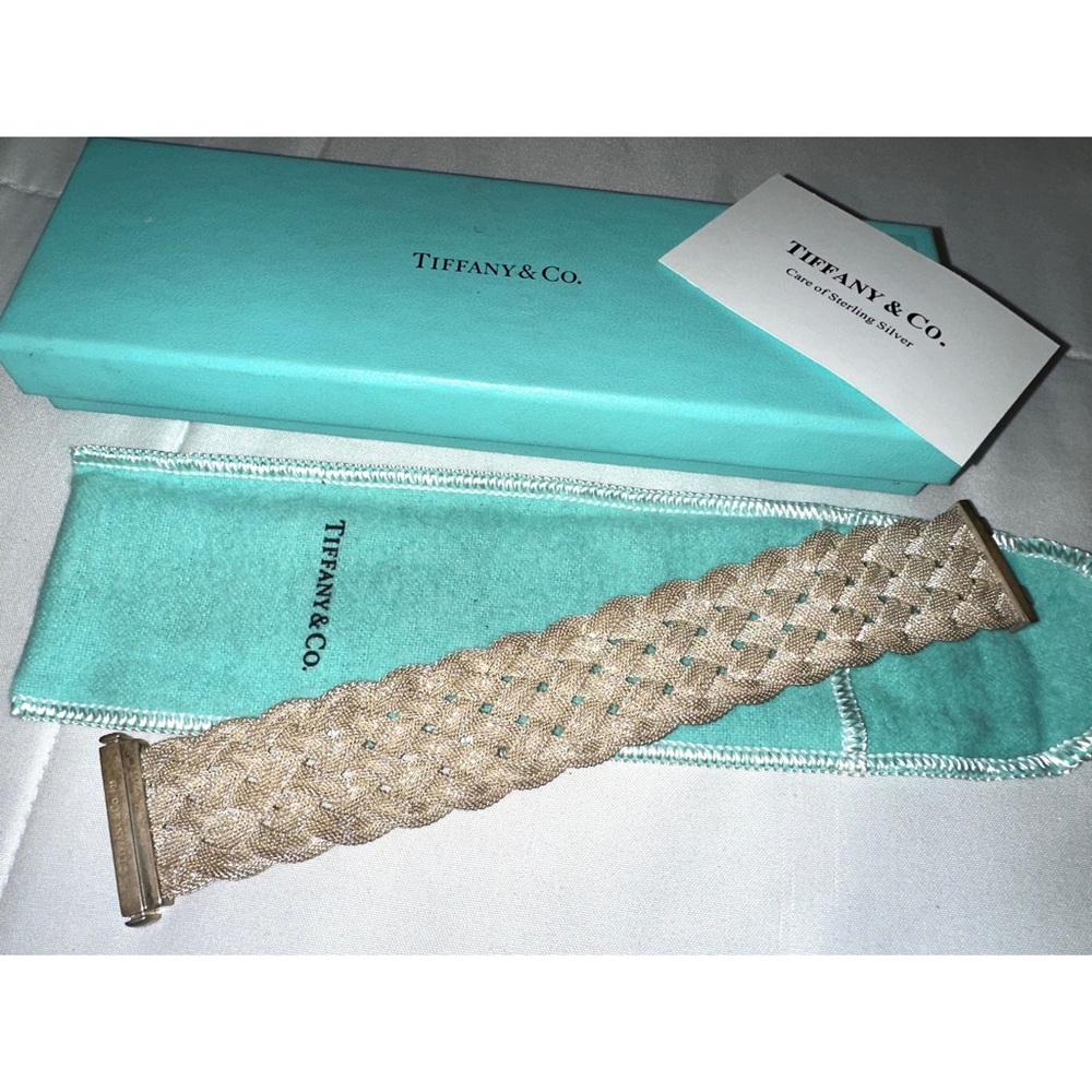 Tiffany & Co. Somerset Braided Mesh Bracelet